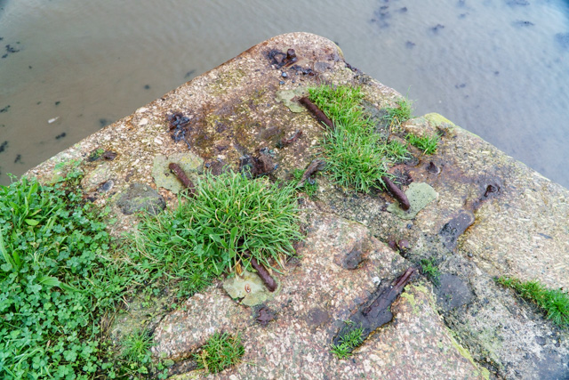 rusted out moorings