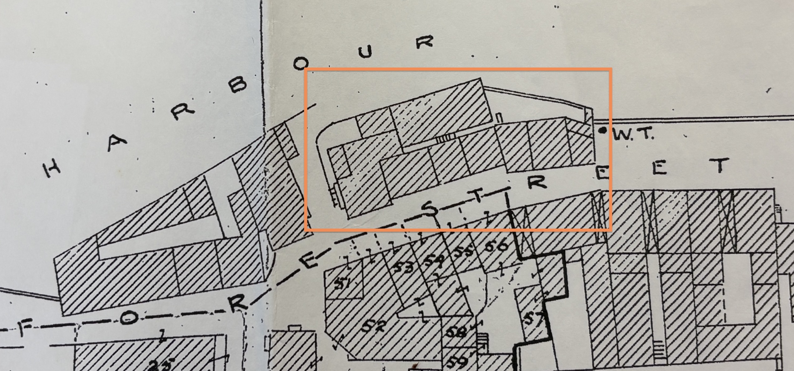 1937 Compulsory Order map of Newlyn