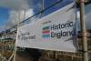 Historic England are funding the stonework and other renovations